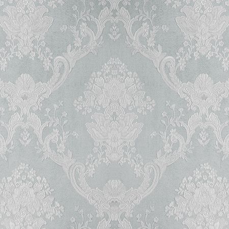 Обои Bernardo Bartalucci Sarrieri 5076-3 Флизелин (1,06*10) Бирюзовый/Белый, Дамаск
