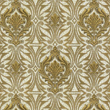 Обои Emiliana Parati Roberto Cavalli 8 19013 Винил на флизелине (1,06*10,05) Белый/Золото, Дамаск