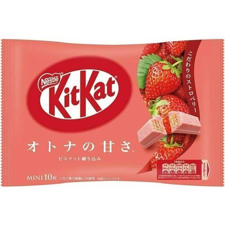 Батончик Kit Kat Клубника, 124,3 г