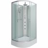 Душевая кабина Niagara Classic 100х80 R NG-33084-14RBKTG с гидромассажем