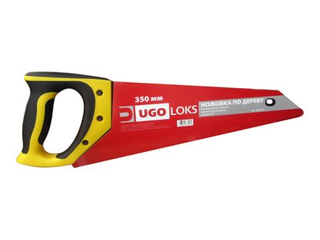 ножовка по дереву UGO LOKS 350мм антикоррозионное покрытие