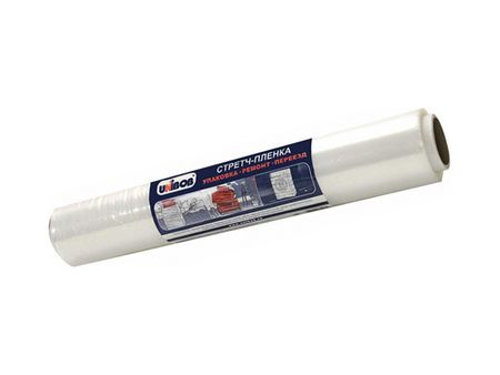 пленка стретч многослойная UNIBOB 450ммх140м 17мкм 1кг, арт.0387-312X