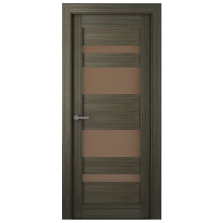 полотно дверное BELWOODDOORS Мирелла Анкор стекло мателюкс бронза 200х60см экошпон