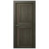 полотно дверное BELWOODDOORS Мадрид-04 Анкор стекло мателюкс бронза 200х70см экошпон