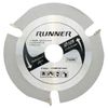 диск пильный RUNNER по дереву для УШМ 125мм 3 зуба