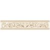 бордюр настенный KERLIFE OLIMPIA D'ARTE Crema 62х31,5