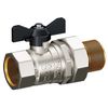 кран шаровой LD Pride со сгоном 3/4" в/н бабочка