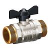 кран шаровой LD Pride 3/4" н/н бабочка