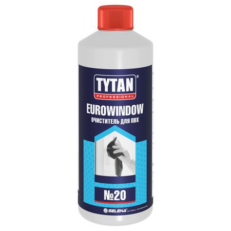 очиститель TYTAN Professional Eurowindow 20 для ПВХ 950мл, арт.10894