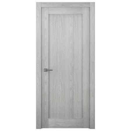 полотно дверное BELWOODDOORS Челси-2 Ясень рибейра глухое 200х60см