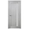 полотно дверное BELWOODDOORS Челси-2 Ясень рибейра стекло 200х70см