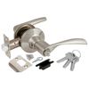 ручка-защелка AJAX Knob 6010 SN-E матовый никель ключ/фиксатор