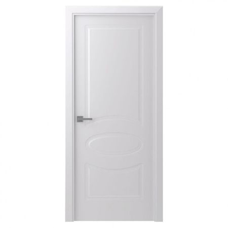 полотно дверное BELWOODDOORS Элина белое глухое 200х70см эмаль