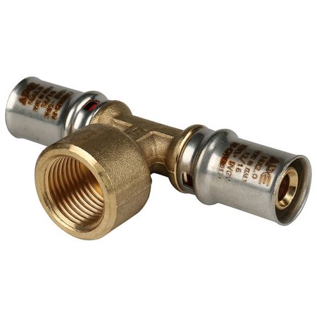 тройник пресс STOUT 16х1/2"ВРх16 латунь