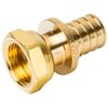 соединитель аксиальный STOUT 20x3/4" ВР с накидной гайкой для труб из сшитого полиэтилена