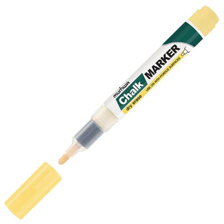 маркер меловой MUNHWA Chalk Marker желтый 3мм