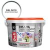 эмаль акриловая DALI универсальная 2,2кг RAL9010 полуматовая белая, арт.80239