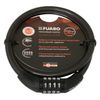 замок тросовый Fuaro Lock pl-0865-code 8х650мм кодовый
