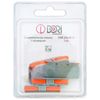 клемма проходная DORI с рычажком 1х4мм.кв 3шт серый