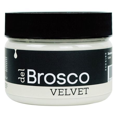 краска акриловая DEL BROSCO Velvet интерьерная 0,25л бежевая, арт.2504165
