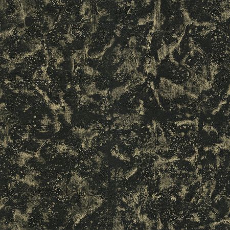 Обои Emiliana Parati Materica 2 73122 Винил на флизелине (1,06*10,05) Черный/Золото, Штукатурка