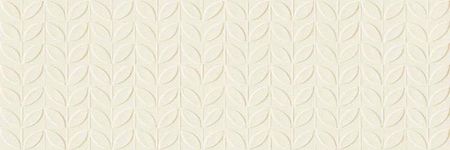 Керамическая плитка Marazzi Ragno Vida Struttura Foglia 3D Beige Rett RA6L настенная 30х90 см