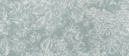 Керамическая плитка Marca Corona Mirabilia Floral Bay J140 настенная 50х120 см