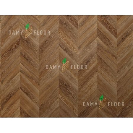 Виниловый ламинат Damy Floor Chevron DF07-Ch Шайо 600х127х5 мм