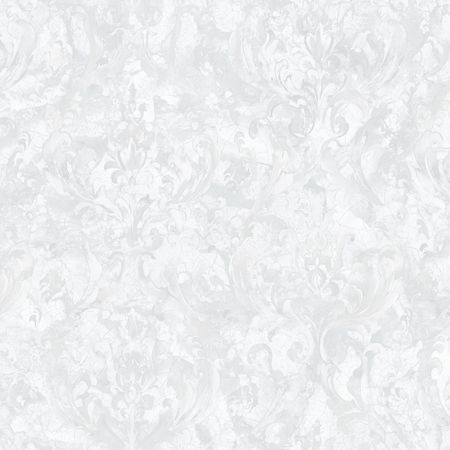 Обои Fipar Brilla R 23519 Винил на флизелине (1,06*10,05) Серый, Дамаск/Штукатурка