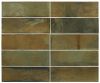 Керамическая плитка Equipe Hanoi Wild Olive 30034 настенная 6,5х20 см