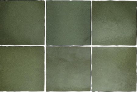 Керамическая плитка Equipe Magma Malachite 24975 настенная 13,2х13,2 см
