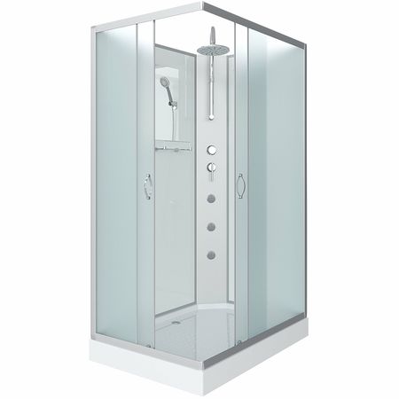 Душевая кабина Niagara Classic 120х90 NG-43295-14QBKTG с гидромассажем