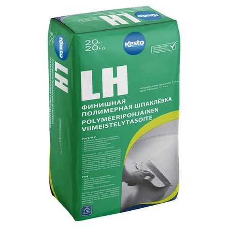 шпатлевка полимерная для внутр.работ KESTO LH финишная ручн. машинн. 20кг