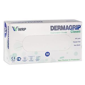 Dermagrip Перчатки смотровые нестерильные неопудренные размер М 50 пар
