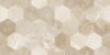 Керамическая плитка Eurotile (Rus) Istambul Beige Decor  настенная 30х60 см