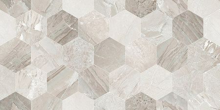Керамическая плитка Eurotile (Rus) Istambul Grey Decor настенная 30х60 см