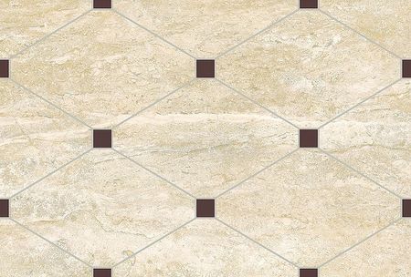 Керамическая плитка Eurotile (Rus) Daino/Rayana сетка 9 RY 0054 TG настенная 27х40 см