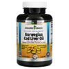 Amazing Nutrition, Жир печени норвежской трески, апельсин, 1250 мг, 120 мягких таблеток