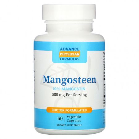 Advance Physician Formulas, Мангостан, 500 мг, 60 растительных капсул