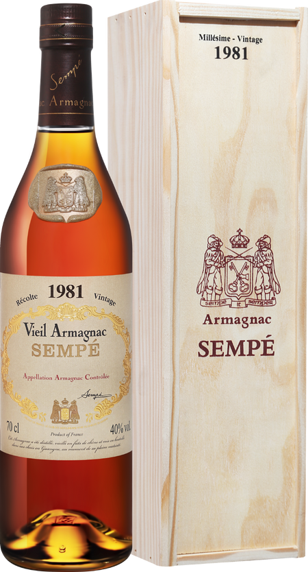 Sempe Vieil Vintage 1981 Armagnac AOC (gift box)