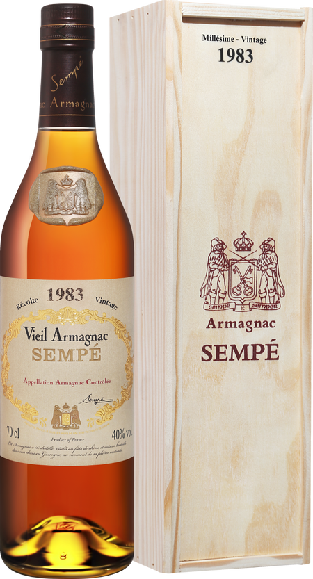 Sempe Vieil Vintage 1983 Armagnac AOC (gift box)