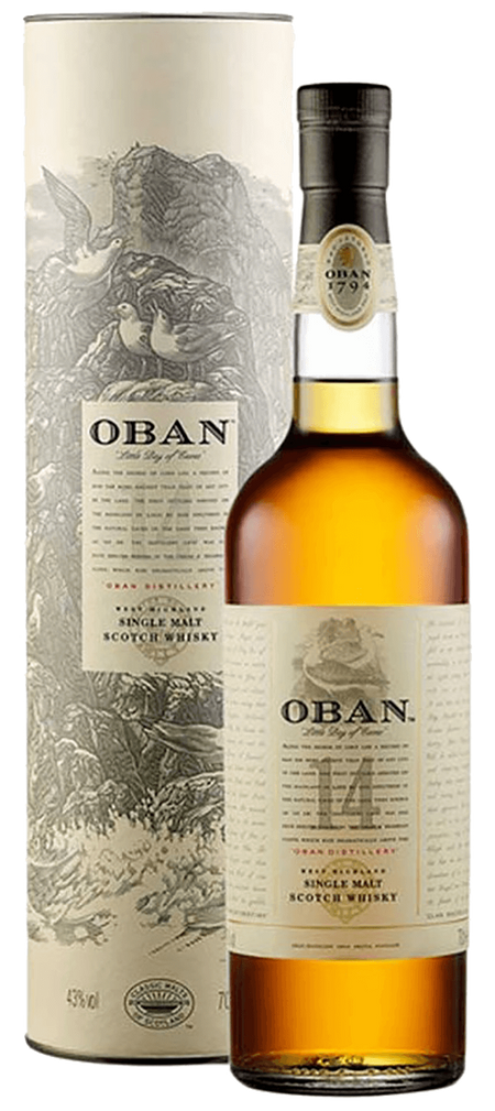 Oban Single Malt Scotch Whisky 14 yo (gift box)