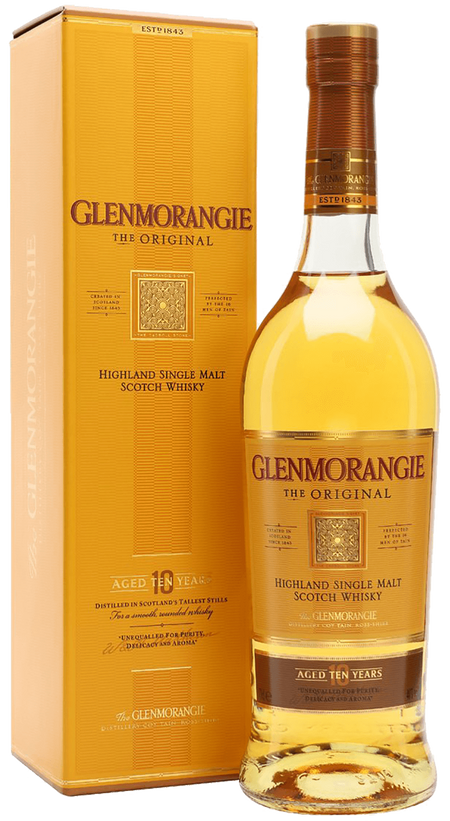 Glenmorangie The Original 10 years single malt scotch whisky (gift box)