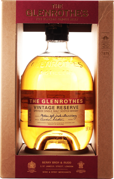 The Glenrothes Vintage Reserve Speyside Single Malt Scotch Whisky (gift box)