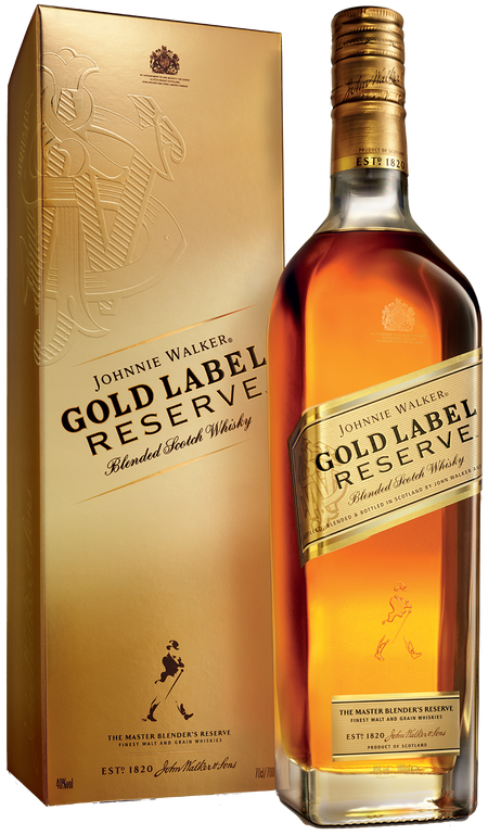 Johnnie Walker Gold Label Blended Scotch Whisky (gift box)