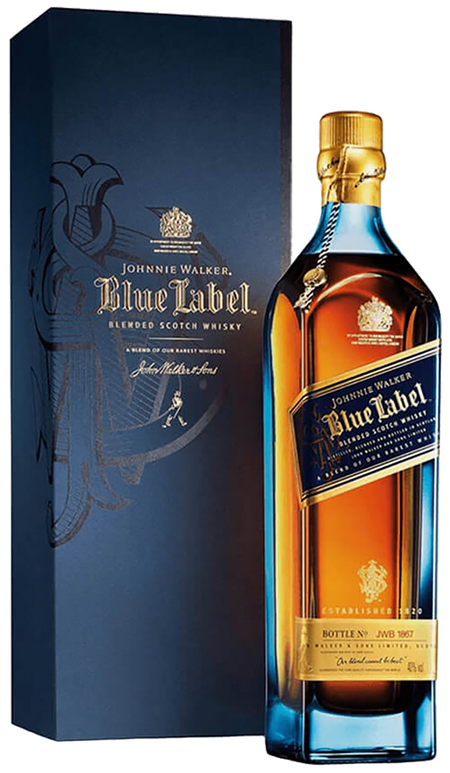 Johnnie Walker Blue Label Blended Scotch Whisky (gift box)