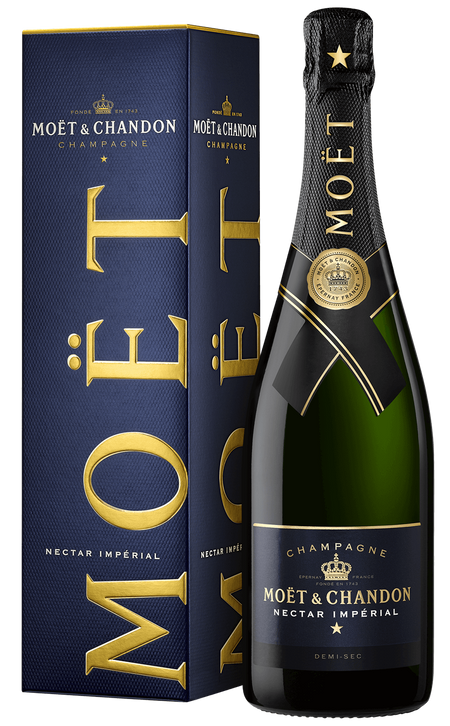 Moet and Chandon Nectar Imperial Demi-Sec Champagne AOC (gift box)