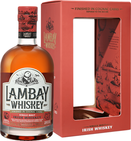 Lambay Single Malt Irish Whiskey 5 y.o. (gift box)