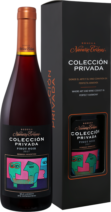 Coleccion Privada Pinot Noir Mendoza Bodega Navarrо Correas (gift box)