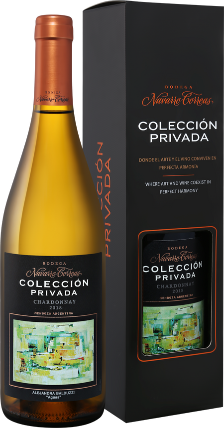 Coleccion Privada Chardonnay Mendoza Bodega Navarrо Correas (gift box)